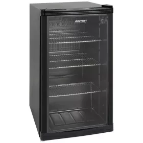   VITRINES hűtőszekrény -  88L, D osztály, 4–18 °C, Fekete