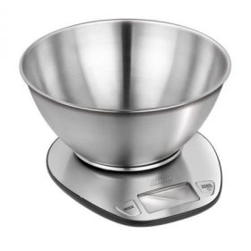   MPM MWK-05M konyhai mérleg rozsdamentes acél tállal , max. 5kg