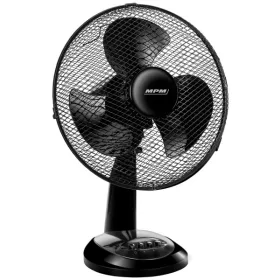 Asztali ventilátor fekete 27cm 33W