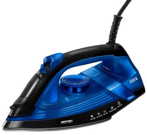 MPM MZE-25 Gőzőlős Vasaló - 2000W, Tapadásmentes Talp, ANTI-CALC