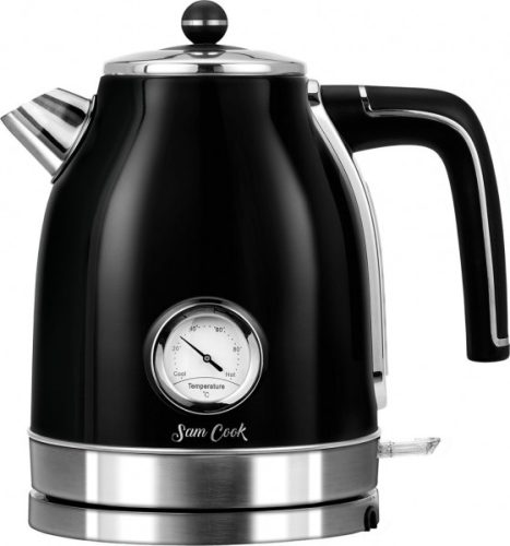 Sam Cook PSC-100-B Professzionális Vizforraló 1,7L 3000W fekete