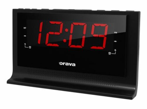 Orava RBD-612 Ébresztő óra FM rádióval LED-es 3W Orava RBD-612