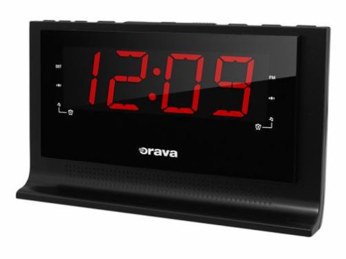 Orava RBD-612 Ébresztő óra FM rádióval LED-es 3W