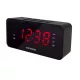Orava RBD-613 rádiós ébresztőóra nagy Piros LED Kijelzővel, SLEEP, SNOOZE