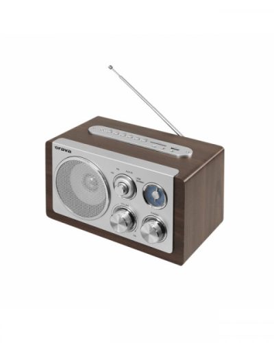 Orava RR-29A Retro rádió AM/FM 230V 3,5W SD/MMC AUX USB bemenet