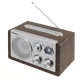 Orava RR-29A retro rádió AM/FM 230V 3,5W SD/MMC AUX USB bemenet