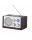 Orava RR-29B Retro rádió AM/FM 230V+ 4xAA elemes 3W