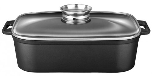 Smile SBR-3 sütőtál üvegtetővel 7L 34,5x24,5x10 cm 