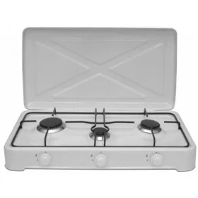 MPM Smile-KN-03/1K gázrezsó 3 rózsás fehér 