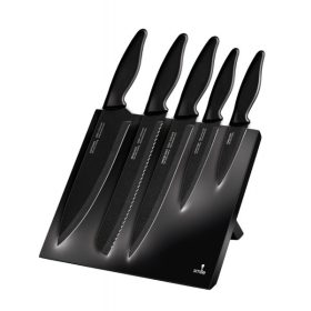   Smile SNS-2 késkészlet 6 db-os acél, mágneses tartólapon