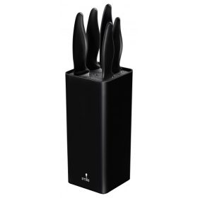 Smile SNS-6 késkészlet - 6 db-os, tartóval 