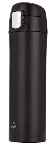 Smile STT-2-2 vákuumos termosz - fekete, 420ml