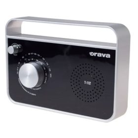 Orava T-112 rádió FM 230V/4xAA elem