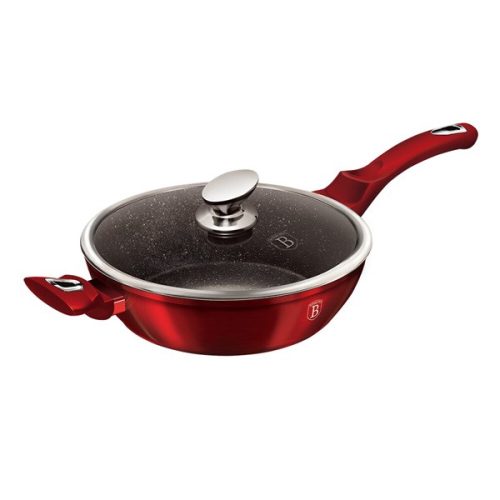Berlinger Haus BH/1261N 28 cm-es burgundi mélyserpenyő