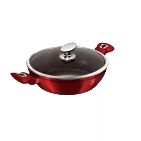   Berlinger Haus BH/1263N 3,8L 28 cm burgundi alacsony lábas fedővel