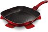 Berlinger Haus BH/1271N Metallic Line Burgundy Edition 28 cm grillserpenyő