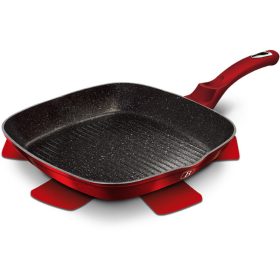   Berlinger Haus BH/1271N Metallic Line Burgundy Edition 28 cm grillserpenyő