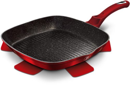 Berlinger Haus BH/1271N Metallic Line Burgundy Edition 28 cm grillserpenyő