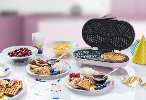 Bestron ADWM1000P gofrisütő dupla