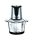 Chopper Rosberg R51111E, 500W, 3L, 2-speed, glass bowl, Black/Silver