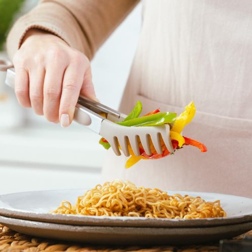 Nava 10-111-017 Misty szilikon ételfogó, húsokhoz, tésztához, 26 cm