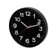 Home AWC300BK fali óra, üveg előlap, kontrasztos, jól leolvasható számlap, 1xAA elem tápellátás, átmérő 300mm