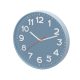 HOME AWC300BL Fali óra, üveg előlap, kontrasztos, jól leolvasható számlap, 1xAA elem tápellátás, átmérő 300mm