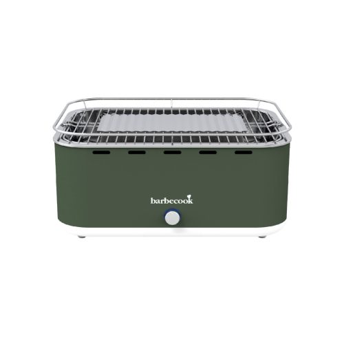 Barbecook BC-CHA-1018 Carlo asztali faszenes grill, zöld, 44x33x21cm