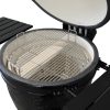 Barbecook BC-CHA-1070 Kamal kamado 53/L matt faszenes grill