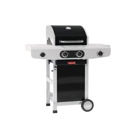   Barbecook BC-GAS-2014 Siesta 210 Black Edition gázgrill, oldalégővel, 112x56x118cm