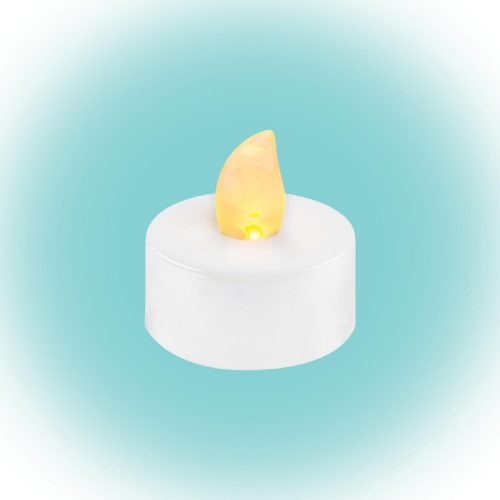 LED-es teamécses szett, fehér