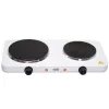 Rezsó, dupla hordozható főzőlap, 1500 W + 1000 W