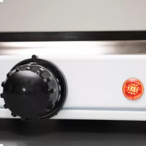 Rezsó, dupla hordozható főzőlap, 1500 W + 1000 W