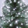 LED-es beltéri fényfüzér, hidegfehér, 100 LED