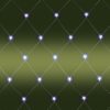 Világító háló, 3x3m, fehér, kül., 240 LED