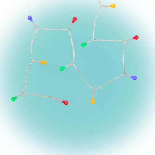 LED-es mini gömb fényfüzér