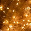 Micro LED-es fényfüzér-köteg, 6 füzér / 20 LED, melegfehér, kültéri kivitel