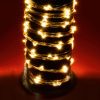 Micro LED-es fényfüzér-köteg, 6 füzér / 20 LED, melegfehér, kültéri kivitel