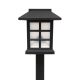 Home MX716 napelemes kerti lámpa, 12db-os display, műanyag, 2 db hidegfehér LED, kültéri, beltéri
