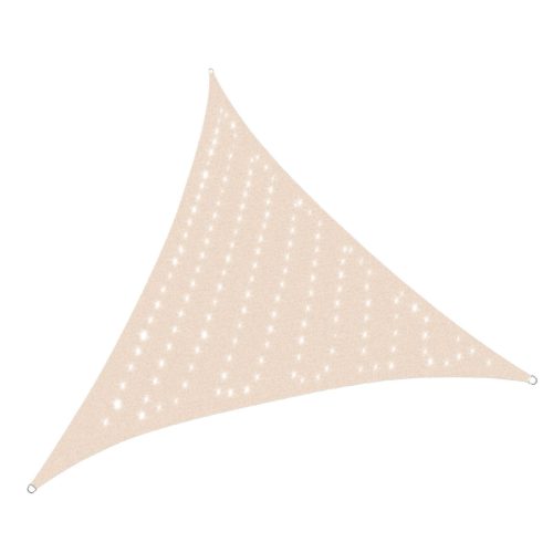 Home MXNV3 napvitorla, 140 LED, napelem, 8 program, IP44, polietilén HDPE, 1 x 1,2 V AA NiMH 1000 mAh akkumulátor, tartozék rögzítők, kül- és beltéri