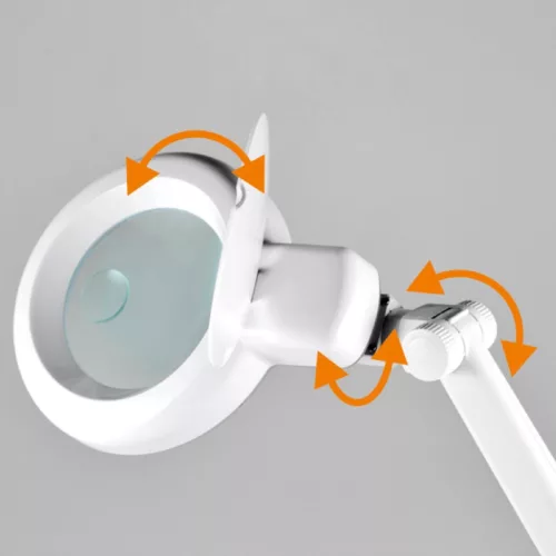 LED-es, nagyítós asztali lámpa