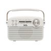 SAL RPR9 napelemes rádió multimédia lejátszóval, FM-AM-SW rádió, Bluetooth, USB és microSD csatlakozás, beépített akkumulátor