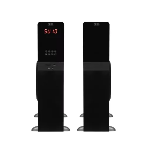 SAL, SAL 200 BT multimédiás hangdobozpár, 2 x 80 W, 3 utas Bass-reflex, BT, USB, SD, FM, 2 x RCA, 2 x 6,3mm jack, EQ