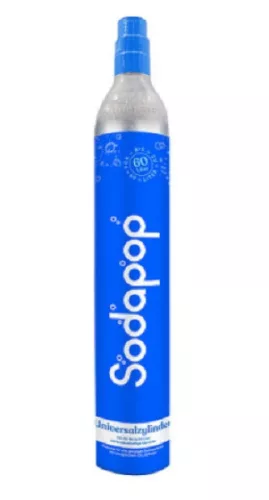 Sodapop 10025815CS -Univerzális csere patron otthoni szódagépekhez átvételkor az üres patront vissza kell küldeni (10025815CS)
