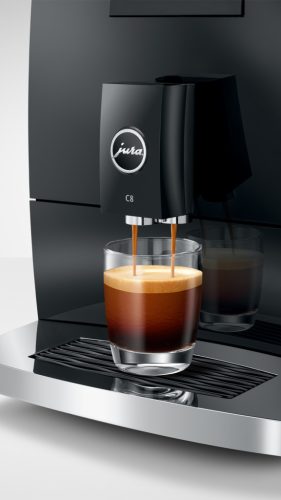 Jura E4 Piano Black fekete automata kávéfőző (EB) (15435)