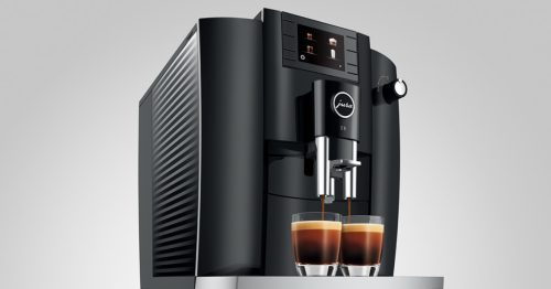 Jura E6 Piano Black fekete automata kávéfőző (EC) (15437)