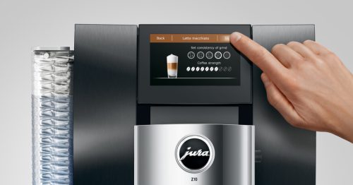 Jura Z10 Aluminium Black fekete automata kávéfőző (EA) (15488)