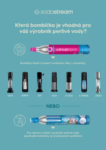 SODASTREAM CY CQC CO2 TARTALÉK GÁZPATRON, 42004920