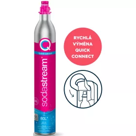   SodaStream QuickConnect CQC tartalék patron Univerzális csere patron otthoni szódagépekhez átvételkor az üres patront vissza kell küldeni, 42005027