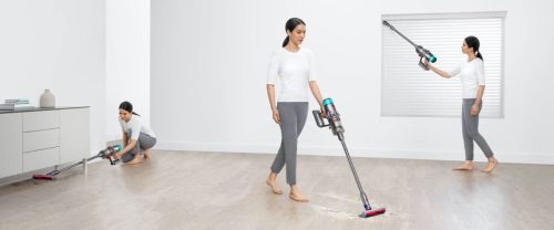 Dyson V12 Origin™ porzsák és vezeték nélküli porszívó, Kék / Szürke (492711-01)